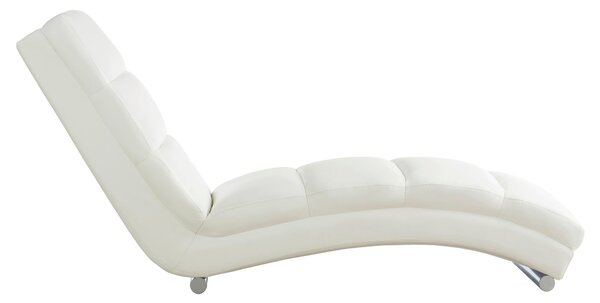 RELAXAČNÍ VÁLENDA, textil, bílá Livetastic - Relaxační křesla, Online Only
