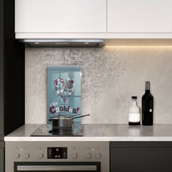 Skleněné krájecí prkénko I like cooking