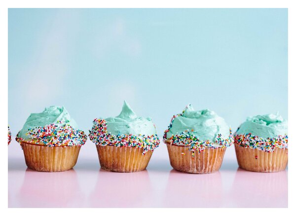 Obraz cupckes (70x50 cm)