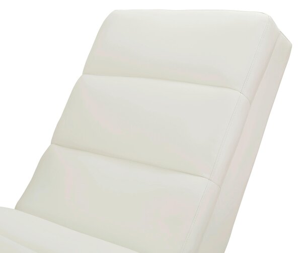RELAXAČNÍ VÁLENDA, textil, bílá Livetastic - Relaxační křesla, Online Only