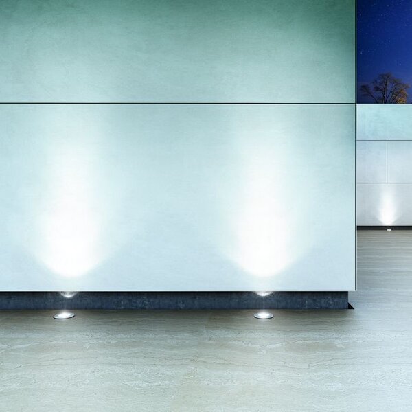 RED R11721 CLARO zápustná opálové sklo 230V LED 4W 120° IP67 2700K - RED - DESIGN RENDL