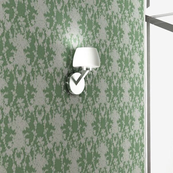 MARIA nástěnná opálové sklo/chrom 230V E27 28W - RED - DESIGN RENDL