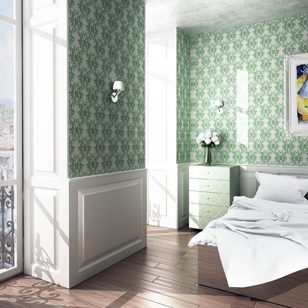 MARIA nástěnná opálové sklo/chrom 230V E27 28W - RED - DESIGN RENDL
