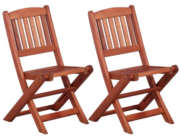 3dílný bistro set pro děti masivní eukalyptové dřevo