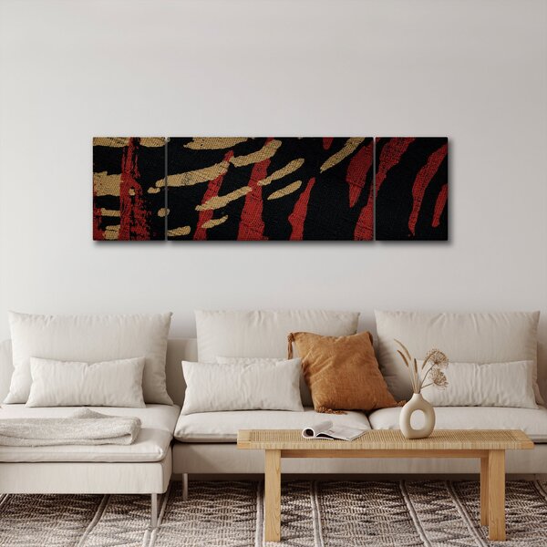 Obraz abstrakce (170x50 cm)