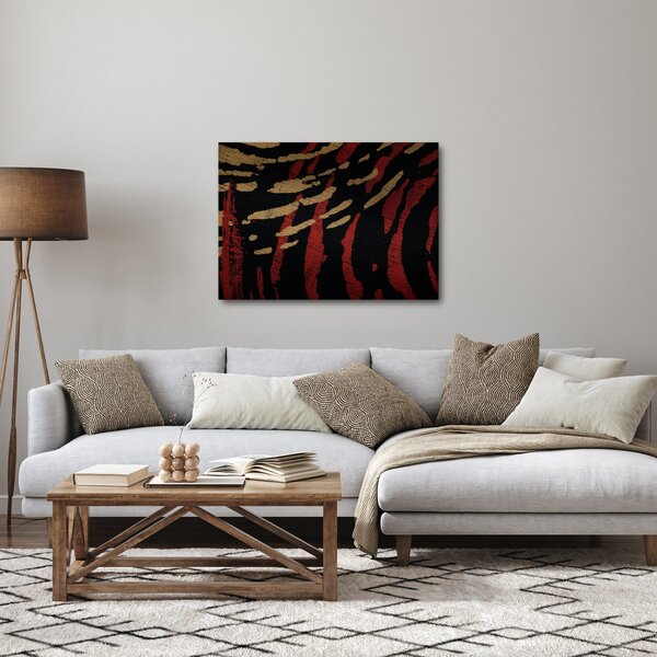 Obraz abstrakce (70x50 cm)