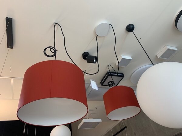 RED R11525 DOUBLE 40/30 stínidlo Chintz terakota max. 23W - RED - DESIGN RENDL