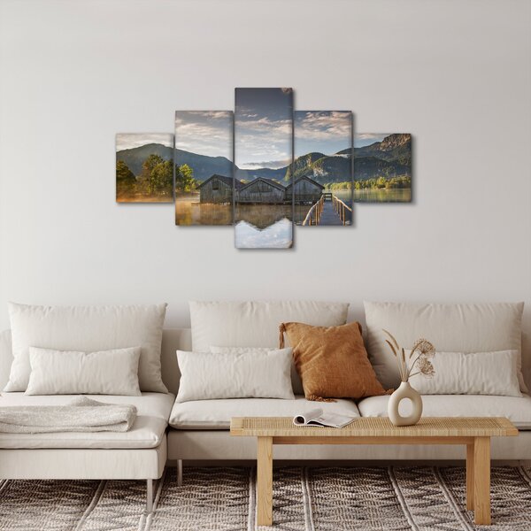 Obraz jezera (125x70 cm)