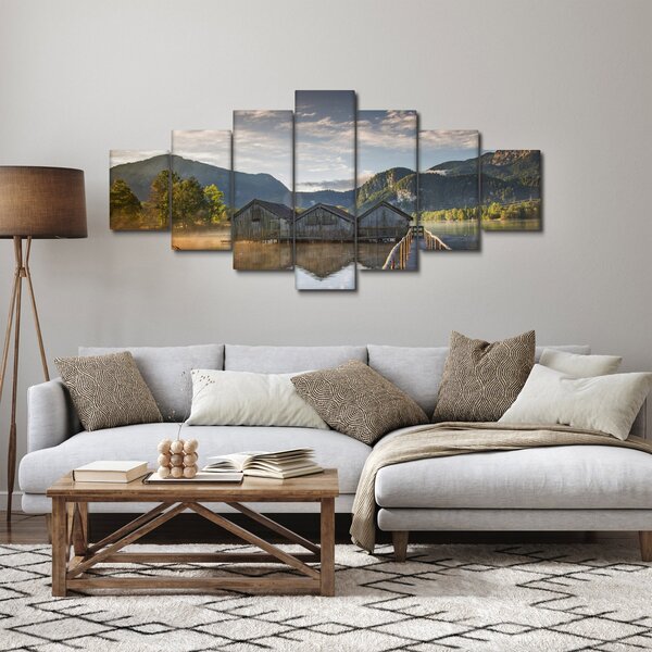 Obraz jezera (210x100 cm)
