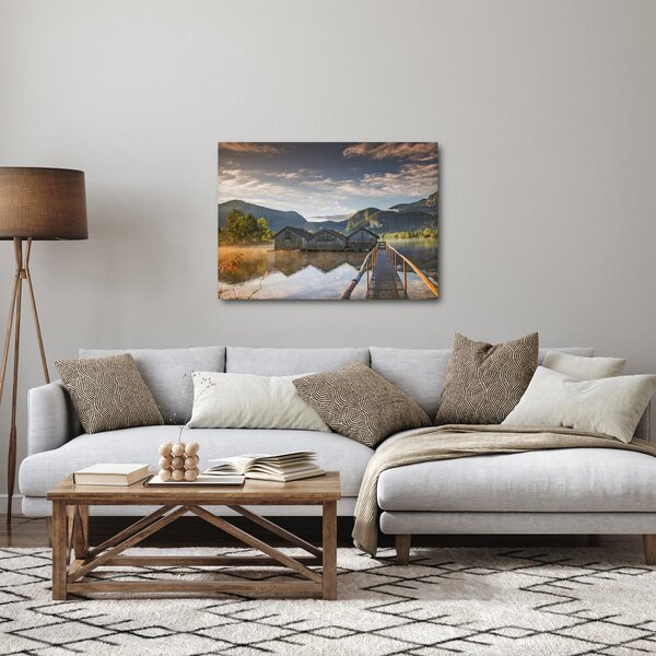 Obraz jezera (70x50 cm)