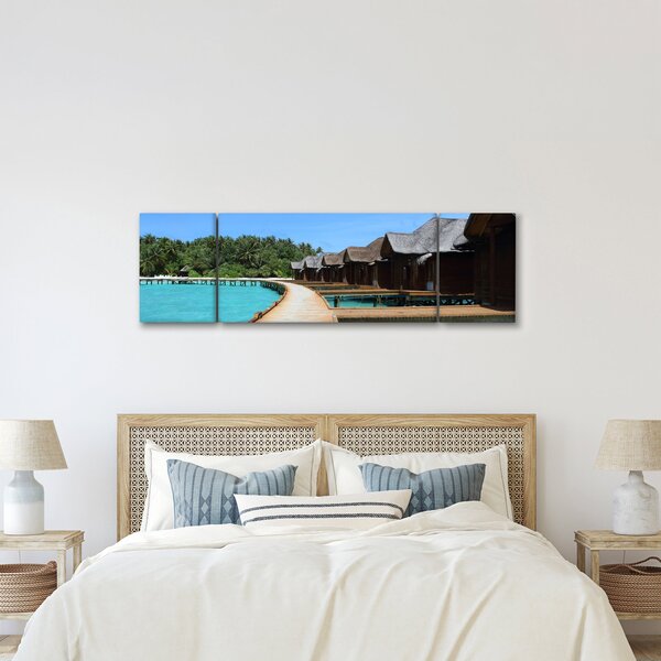 Obraz Maledivy (170x50 cm)