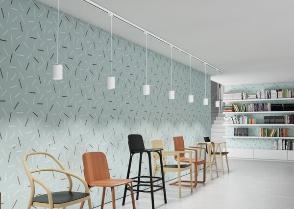 OCTAVE pro tříokr. lištu bílá 230V/250mA LED 9W 38° 3000K - RED - DESIGN RENDL