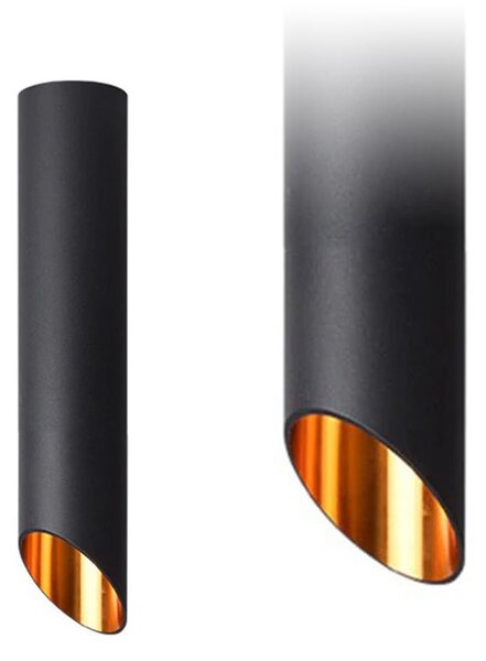 Toolight Moderní stropní svítidlo 30 CM APP572-1C Černá