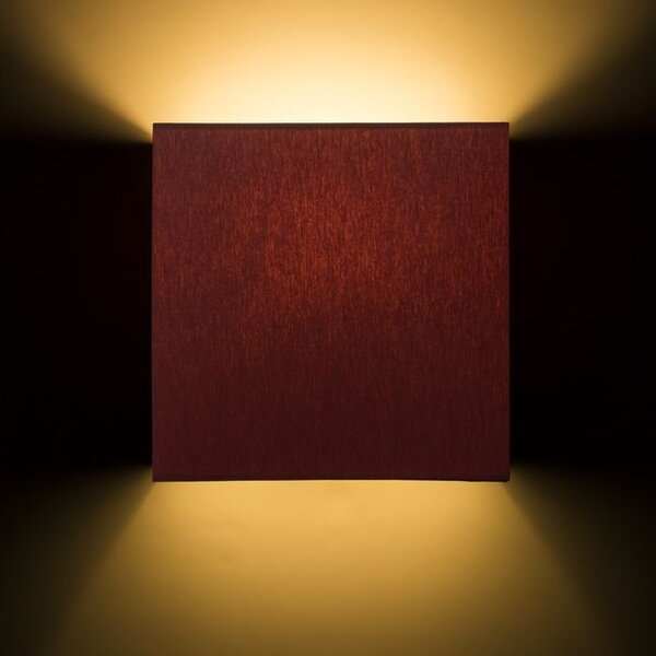 LOPE W 25/14 nástěnná Chintz terakota 230V E27 28W - RED - DESIGN RENDL