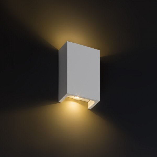 JACK RC LED nástěnná sádrová 230V LED 2x3W 3000K - RED - DESIGN RENDL