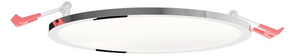 SLENDER SLIM R 17 zápustná chrom 230V LED 24W 3000K - RED - DESIGN RENDL