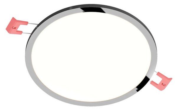 SLENDER SLIM R 17 zápustná černý chrom 230V LED 24W 3000K - RED - DESIGN RENDL