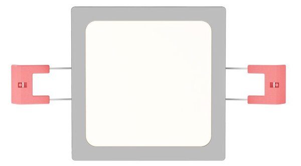 SLENDER SLIM SQ 9 zápustná černý chrom 230V LED 8W 3000K - RED - DESIGN RENDL