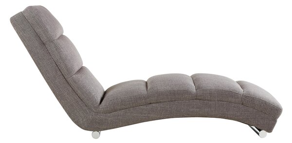 RELAXAČNÍ VÁLENDA, textil, šedá Livetastic - Relaxační křesla, Online Only
