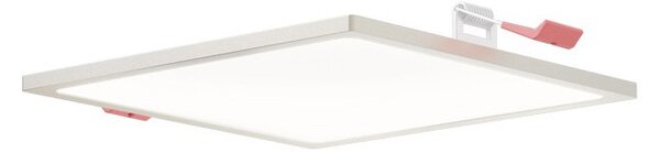 SLENDER SLIM SQ 17 zápustná matný nikl 230V LED 24W 3000K - RED - DESIGN RENDL