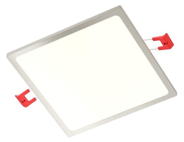 SLENDER SLIM SQ 17 zápustná matný nikl 230V LED 24W 3000K - RED - DESIGN RENDL