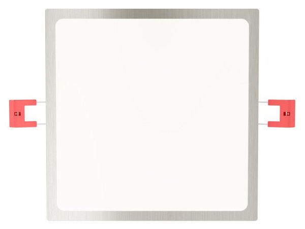 SLENDER SLIM SQ 17 zápustná matný nikl 230V LED 24W 3000K - RED - DESIGN RENDL