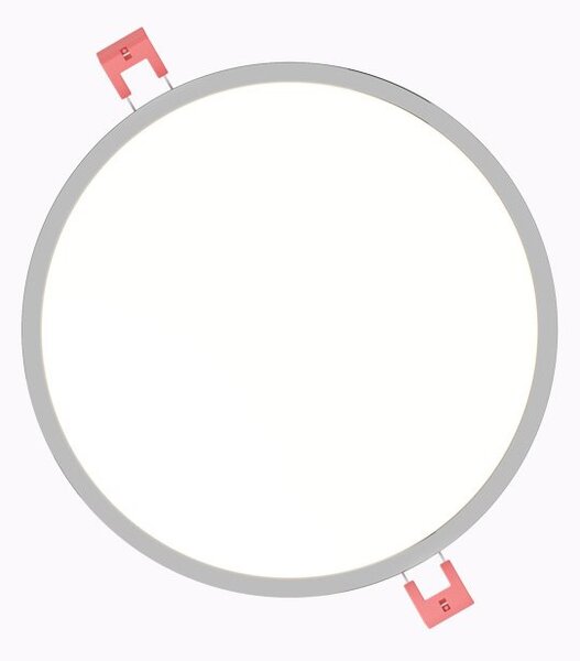 SLENDER SLIM R 22 zápustná černý chrom 230V LED 30W 3000K - RED - DESIGN RENDL