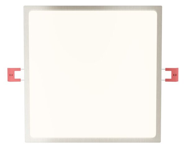 SLENDER SLIM SQ 22 zápustná matný nikl 230V LED 30W 3000K - RED - DESIGN RENDL