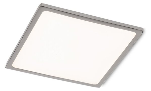 SLENDER SLIM SQ 17 zápustná černý chrom 230V LED 24W 3000K - RED - DESIGN RENDL