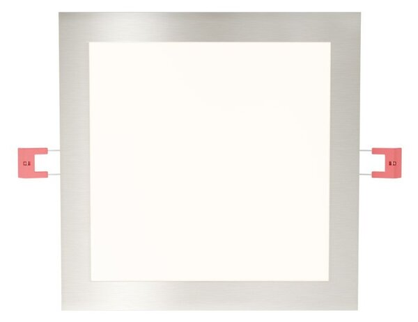 SLENDER SQ 22 zápustná matný nikl 230V LED 18W 3000K - RED - DESIGN RENDL