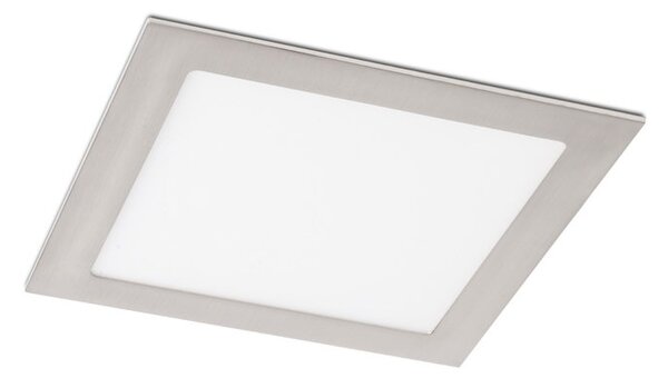 SLENDER SQ 22 zápustná matný nikl 230V LED 18W 3000K - RED - DESIGN RENDL