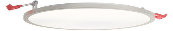 SLENDER SLIM R 22 zápustná matný nikl 230V LED 30W 3000K - RED - DESIGN RENDL