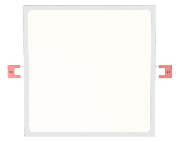 SLENDER SLIM SQ 22 zápustná chrom 230V LED 30W 3000K - RED - DESIGN RENDL