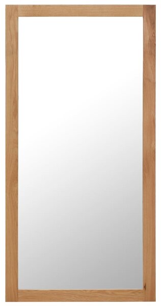 Zrcadlo 60 x 120 cm masivní dubové dřevo