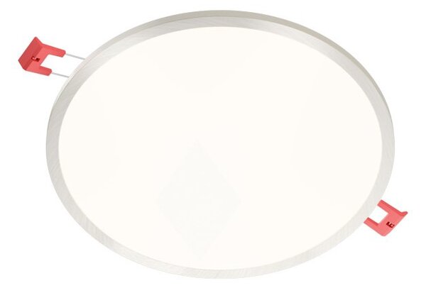 SLENDER SLIM R 22 zápustná matný nikl 230V LED 30W 3000K - RED - DESIGN RENDL