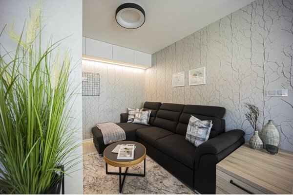 Led2 Stropní LED svítidlo BELLA ø 48 cm, černá Stmívání, řízení: 3000K/4000K ON/OFF (bez stmívání)