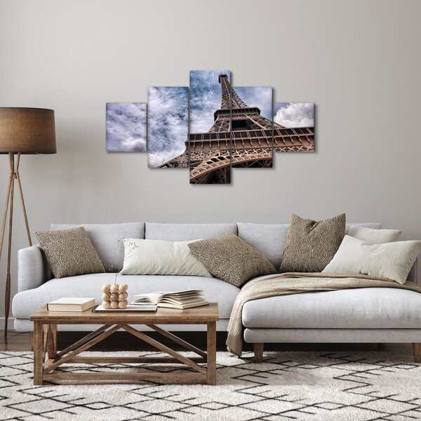 Obraz Eiffelovy věže (125x70 cm)