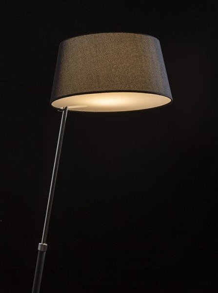 RED - DESIGN RENDL Stojanová lampa RITZY černá chrom 230V E27 42W - RED - DESIGN