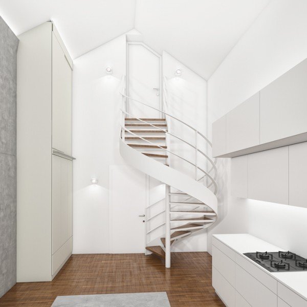 KELLY LED I nástěnná bílá 230V LED 12W 24° 3000K - RED - DESIGN RENDL