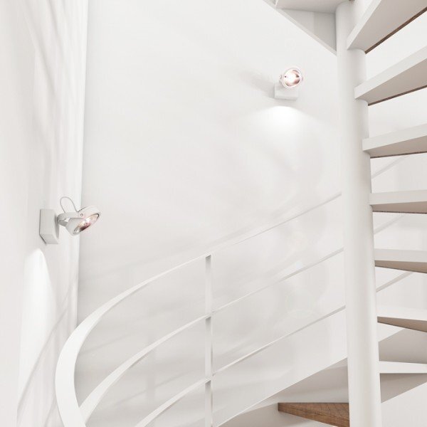 KELLY LED I nástěnná bílá 230V LED 12W 24° 3000K - RED - DESIGN RENDL