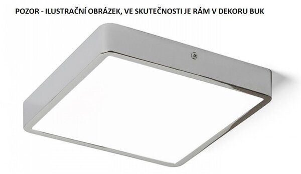 // HUE SQ 22 stropní dekor buk 230V LED 24W 3000K - RED - DESIGN RENDL