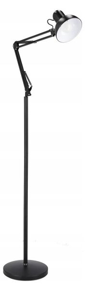 Stojací lampa 1xE27/40W/230V černá