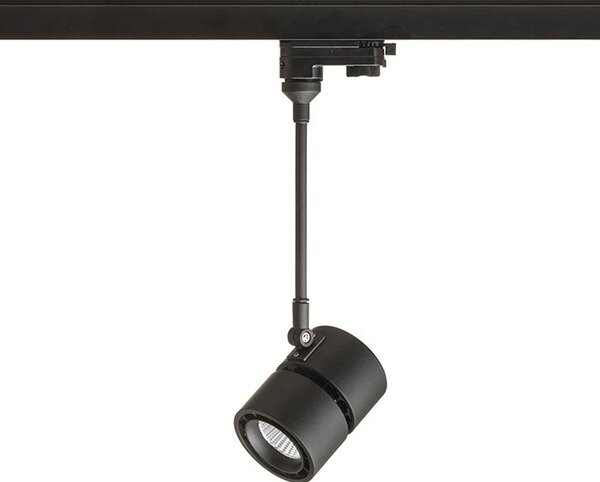 INDY 210 pro tříokr. lištu černá 230V LED 10W 38° 3000K - RED - DESIGN RENDL
