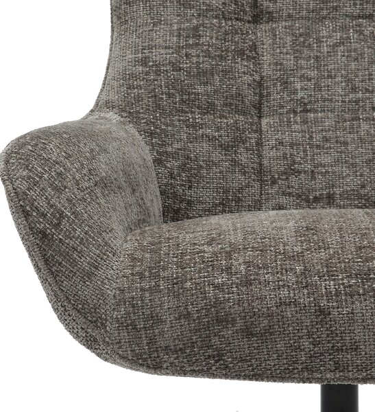 KŘESLO, textil, tmavě šedá Livetastic - Online Only křesla & taburety, Online Only