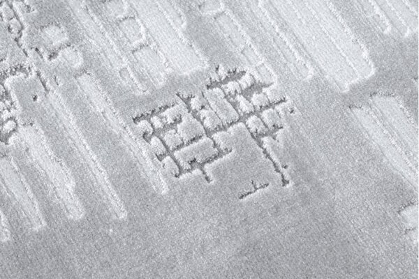Koberec AKRYL DIZAYN 8840 jasný šedý