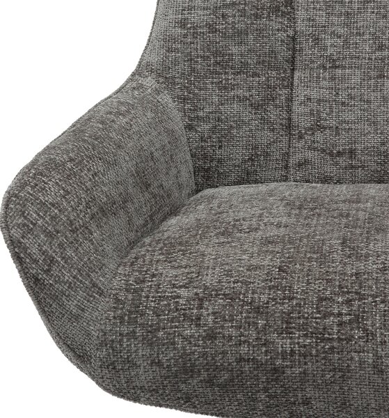 KŘESLO, textil, tmavě šedá Livetastic - Online Only křesla & taburety, Online Only