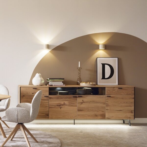 Schöner Wohnen 12542-42 - Nástěnné svítidlo TRAVENTA 1xG9/10W/230V beton