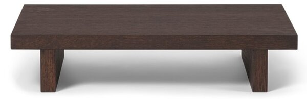 Odkládací stolek z dubové dýhy Kona Dark Stained
