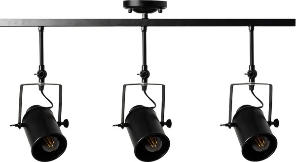 Toolight - Reflektorová lampa 3 x E27 APP487-3C, černá, OSW-00653
