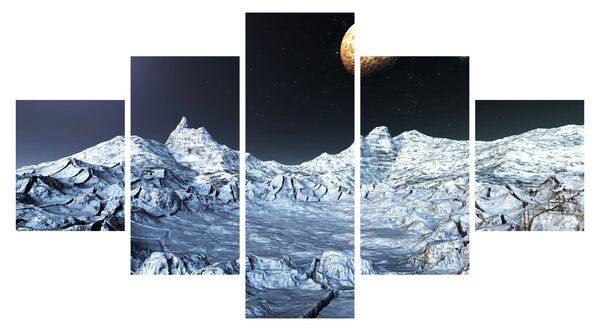 Obraz vesmíru (125x70 cm)